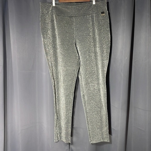 Jacklyn smith  Y2K 
 Sparkly gray leggings - Picture 2 of 4